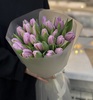 25 лавандовых тюльпанов 💜 - Доставка цветов в Екатеринбурге