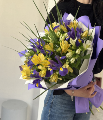 Яркий день 💜 - Доставка цветов в Екатеринбурге